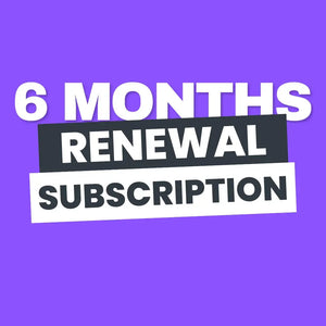 Renewal – 6 Months Subscription Movies-TvShows